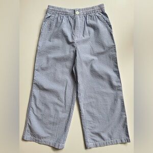 Polo Ralph Lauren Girl's Striped Cotton Seersucker Pants - Size 6X